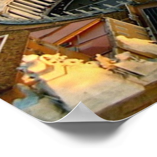 セントピーターズスクエアバチカン市 ポスター (角)