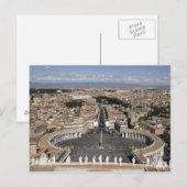 セントピーターズスクエアローマ ポストカード (正面/裏面)