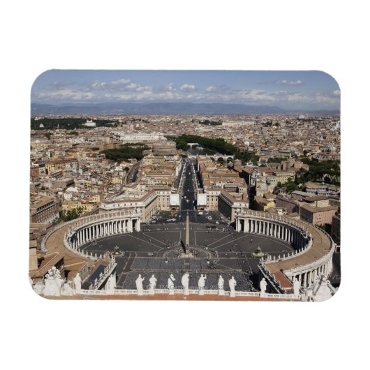 セントピーターズスクエアローマ マグネット (横)