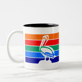 セントピーターズバーグ、フロリダ ツートーンマグカップ