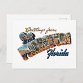 セントピーターズバーグ フロリダ ポストカード (正面/裏面)