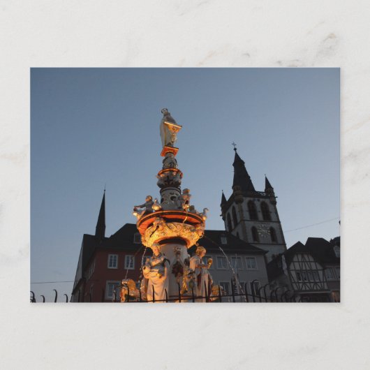 セントピーターズファウンテンイントリア ポストカード (正面)