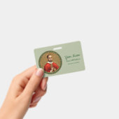 セントピーターファバー(BK 051、スタイル1) バッジ (手持ち)