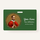 セントピーターファバー(BK 051、スタイル1) バッジ (裏面)