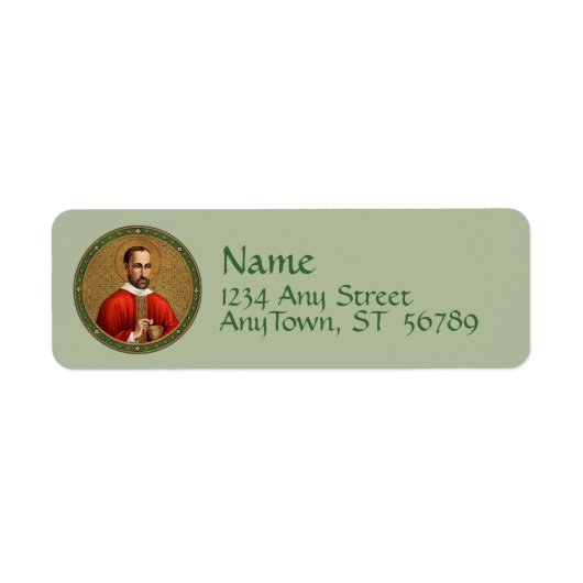 セントピーターファバー(BK 051) ラベル (正面)