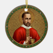 セントピーターファバー(BK 051、有名な引用文) セラミックオーナメント (正面)