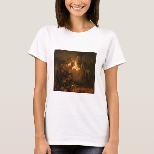 セントピーター1660年の否定(キャンバスの油) Tシャツ (正面)