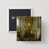 セントピーター1665年の椅子 缶バッジ (正面&裏面)