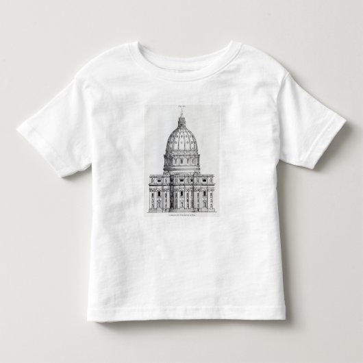 セントピーター、ローマ トドラーTシャツ (正面)