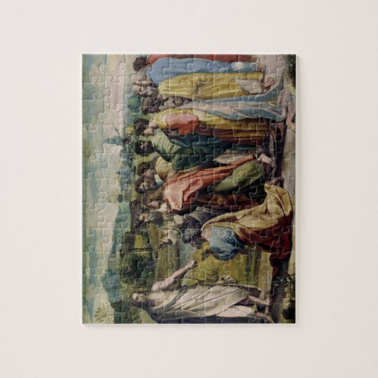 セントピーター(Sistへのキリストの充満のための漫画 ジグソーパズル (縦)