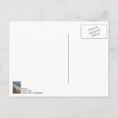 セントピートビーチを散歩 ポストカード (裏面)