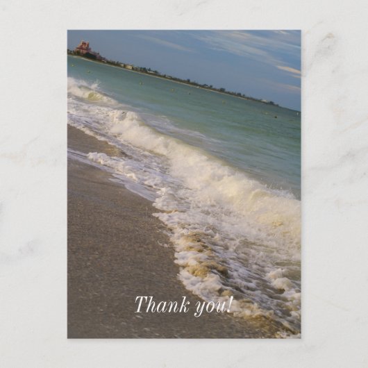 セントピートビーチを散歩 ポストカード (正面)