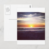 セントピートビーチサンセット.jpg ポストカード (正面/裏面)