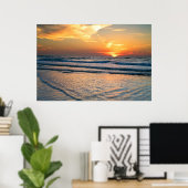 セントピートビーチフロリダポスター ポスター (ホームオフィス)