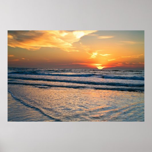 セントピートビーチフロリダポスター ポスター (正面)