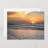 セントピートビーチフロリダポストカード ポストカード (正面/裏面)