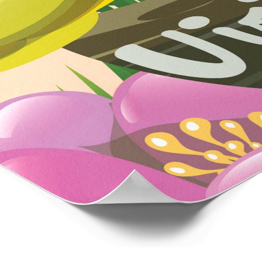 セントピートビーチフロリダヴィンテージ旅行ポスター ポスター (角)