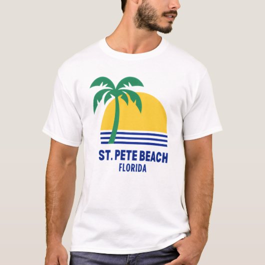 セントピートビーチ フロリダ Tシャツ (正面)