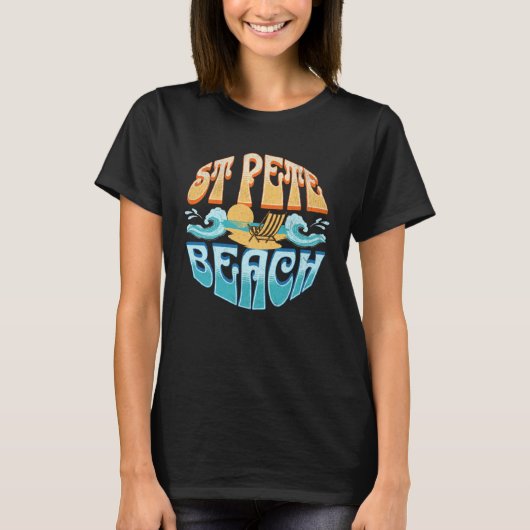 セントピートビーチ Tシャツ (正面)