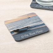 セントピートビーチFLコルクコースター コースター (左側)