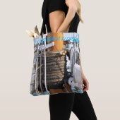 セントピートビーチFLジャンボトートバッグ トートバッグ (クローズアップ)