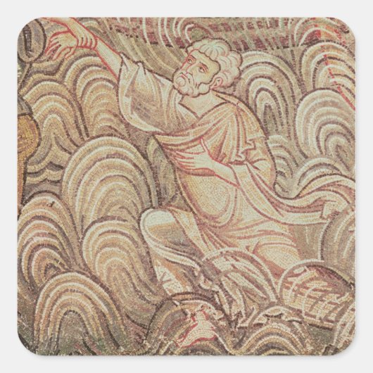 セントピ救ーター溺死 スクエアシール (正面)