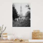 セントフィリップ教会と墓地 ポスター (キッチン)