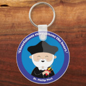 セントフィリップ・ネリ キーホルダー (正面)