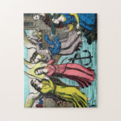 セントフィロメナが溺死から救われる ジグソーパズル (縦)