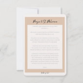 セントフィロメナ祈りの言葉カード サンキューカード (裏面)