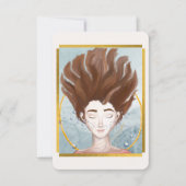 セントフィロメナ祈りの言葉カード サンキューカード (正面)