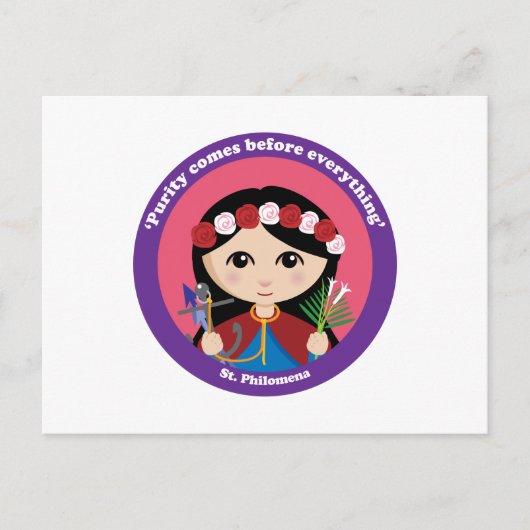 セントフィロメナ ポストカード (正面)