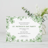 セントフォーマル・パトリックの日パーティー 招待状 (スタンド正面)