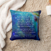 セントフランシオブアッシジ祈りの言葉 クッション (ブランケット)