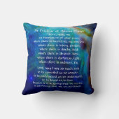 セントフランシオブアッシジ祈りの言葉 クッション (裏面)