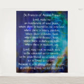 セントフランシオブアッシジ祈りの言葉 タペストリー (正面)