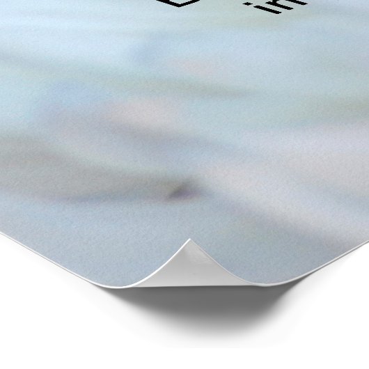 セントフランシオブアッシジ祈りの言葉 ポスター (角)