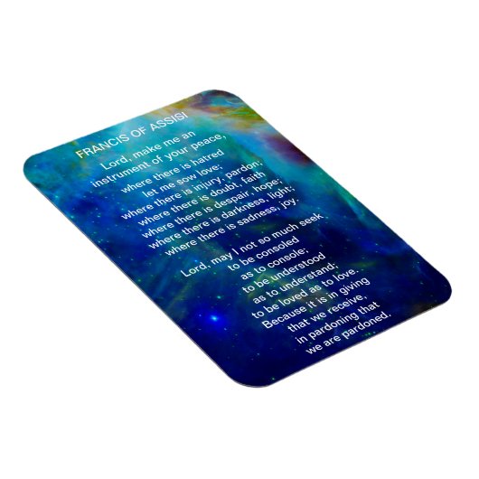 セントフランシオブアッシジ祈りの言葉 マグネット (右側)