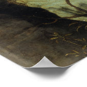 セントフランシスのエクスタシーbyジョバンニ・ベリーニ ポスター (角)