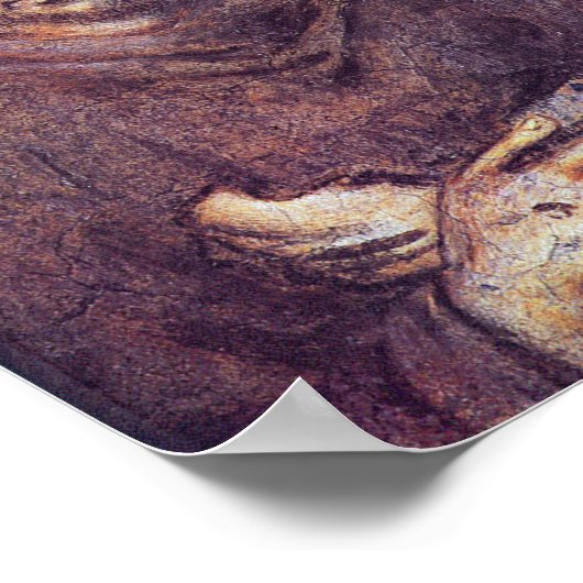 セントフランシスセレニティ祈りの言葉 ポスター (角)