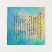 セントフランシス祈りの言葉 タペストリー (正面(横))