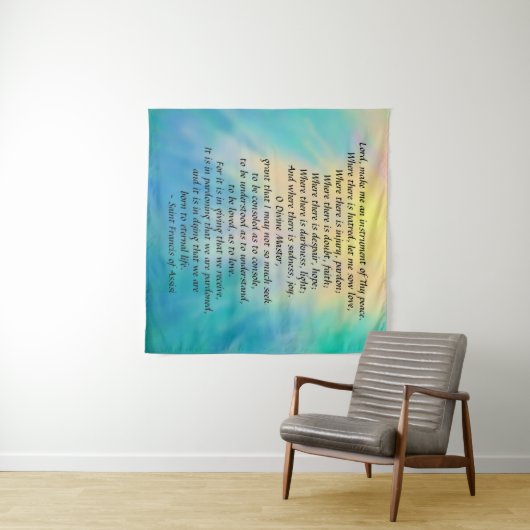 セントフランシス祈りの言葉 タペストリー (インサイチュ(横))