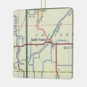 セントフランシス・カンザス セラミックオーナメント (左)