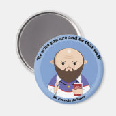 セントフランシス・デ・セールス マグネット (正面/裏面)