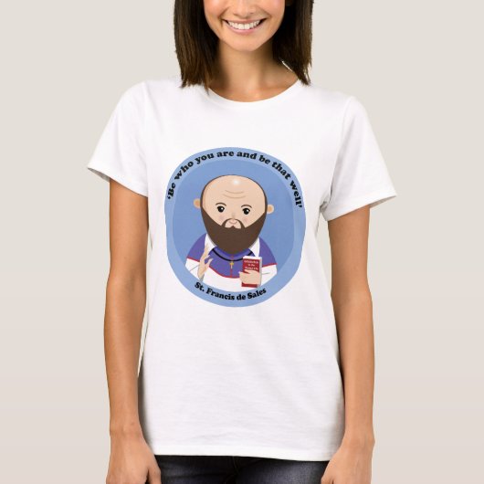 セントフランシス・デ・セールス Tシャツ (正面)