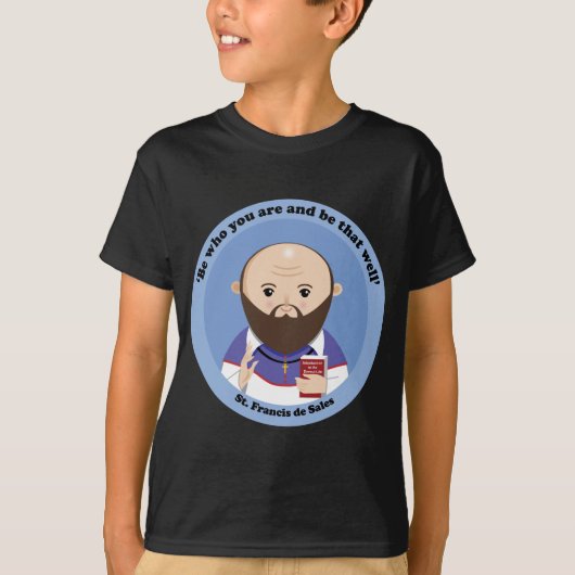セントフランシス・デ・セールス Tシャツ (正面)