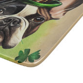 セントフランスのパトリックのデイドレスのブルドッグ カッティングボード (角)