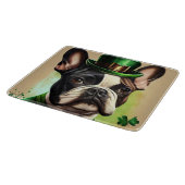 セントフランスのパトリックのデイドレスのブルドッグ カッティングボード (角)