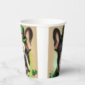 セントフランスのパトリックのデイドレスのブルドッグ 紙コップ (右)