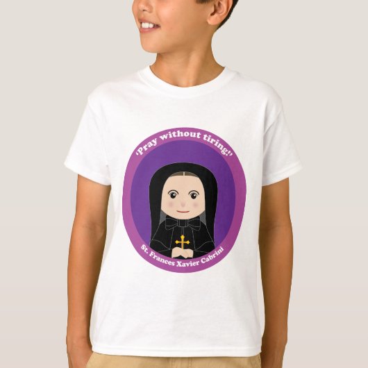 セントフランスザビエルカブリニ Tシャツ (正面)